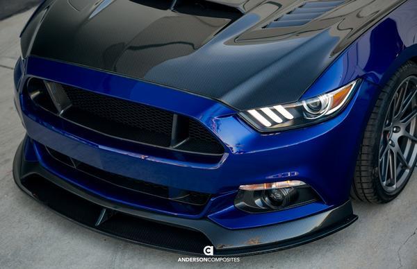 Mustang 2015-17 Anderson Composites Carbon Fibre Fog Light Surrounds