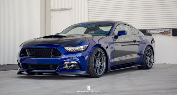 Mustang 2015-17 Anderson Composites Carbon Fibre Fog Light Surrounds