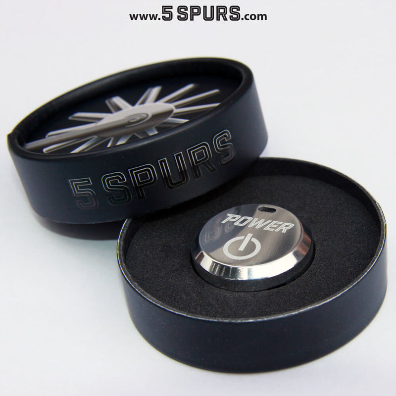 5SPURS Aluminium Power button - GT