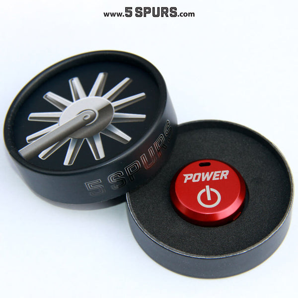 5SPURS Aluminium Power button - GT