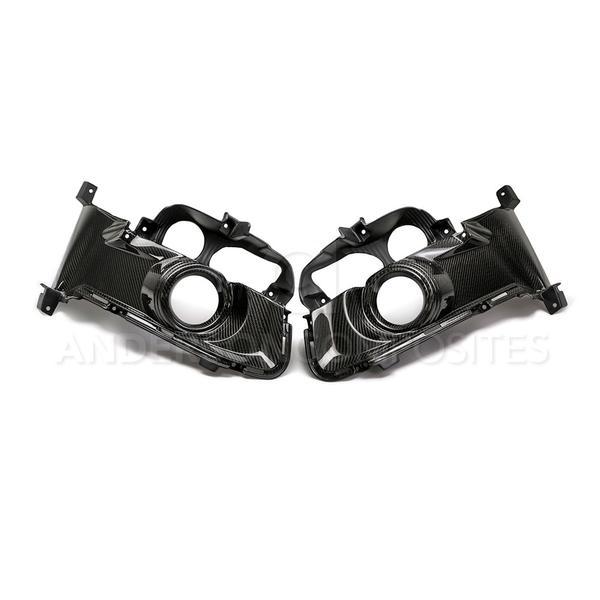 Mustang 2015-17 Anderson Composites Carbon Fibre Fog Light Surrounds