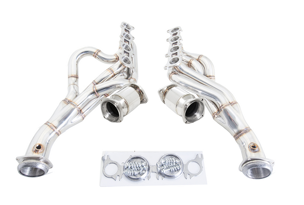 XFORCE POLISHED S550 GT LONG TUBE HEADERS